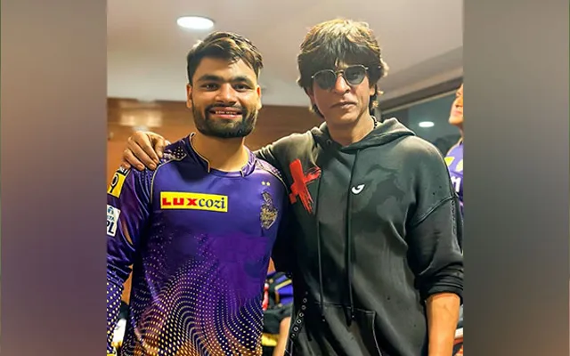 Rinku Singh and Shahrukh Khan