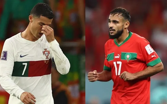 Sofiane Boufal denounces the claims that he enjoyed Ronaldo crying after Portugal lost to Morocco in FIFA WC 2022