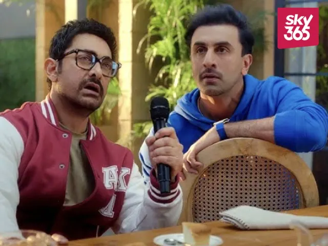 Ranbir Kapoor and Aamir Khan