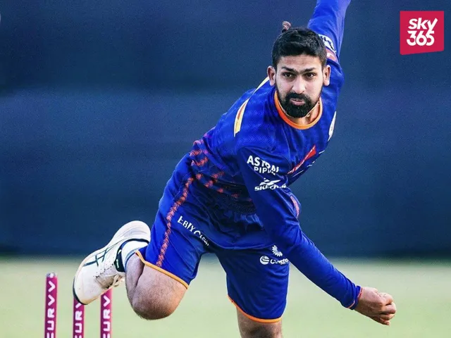 MI leg-spinner Raghu Sharma