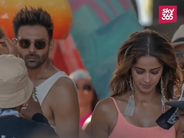 Kartik Aaryan and Ananya Panday