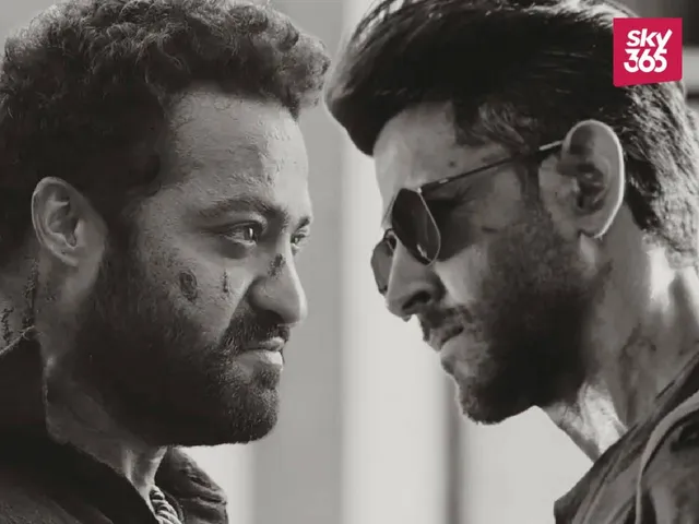 Hrithik Roshan and Jr NTR