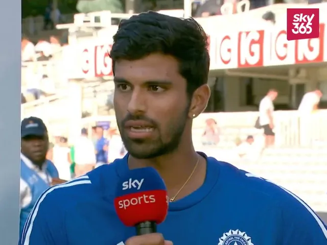 Washington Sundar ENg vs IND