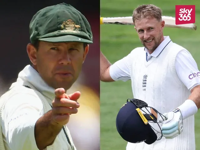 Ricky Ponting Joe Root