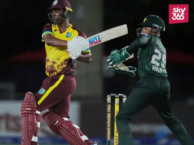 West Indies vs Pakistan 2nd T20I Match