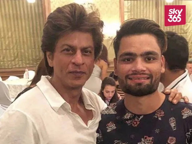 Rinku Singh and Shah Rukh Khan