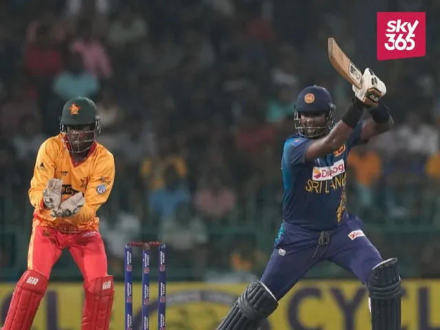 Zimbabwe vs Sri Lanka 1st T20I Match