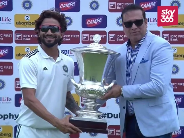 Duleep Trophy 2025 SZ vs CZ Final