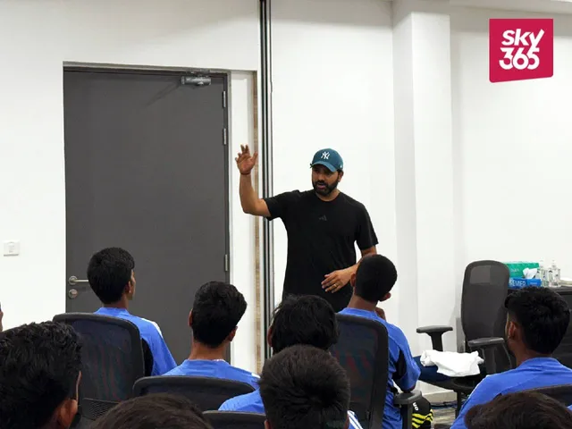 Skipper Rohit Sharma