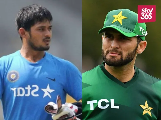 Priyank Panchal  Shaheen Afridi