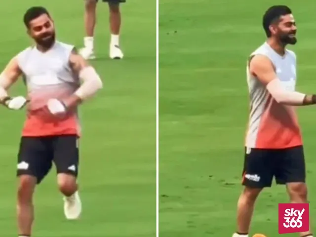 Virat Kohli Mimics Arshdeep Singh