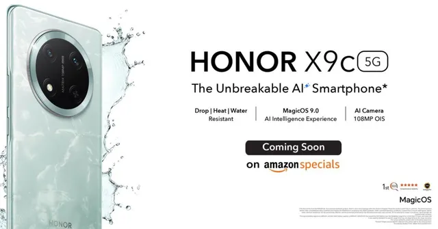 Honor X9c 5G set for India launch with rugged build and AI camera