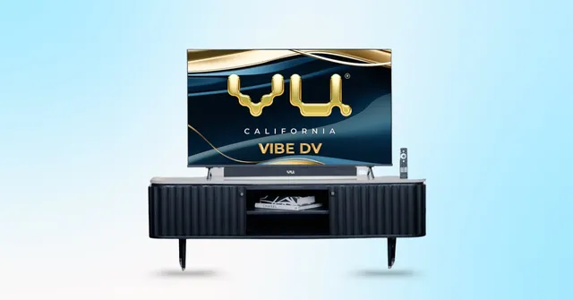 Vu Launches Vibe DV QLED TV with Built-in Soundbar for India