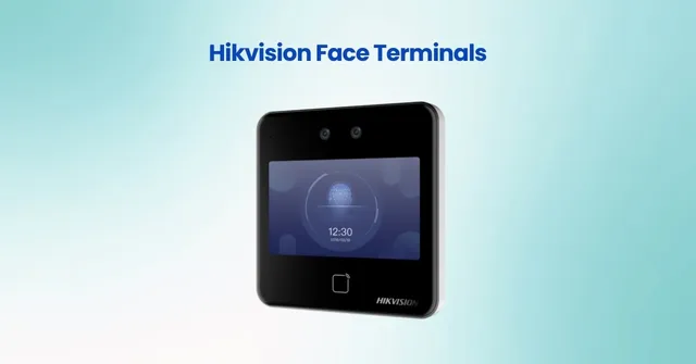 Hikvision face terminals enable contactless access