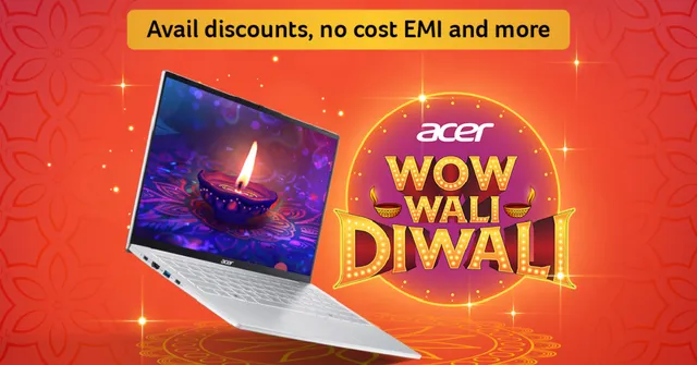 Acer India lights up Diwali with festive offers across laptops, desktops, and accessories