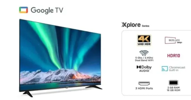 Elista unveils new 4K Google TV range