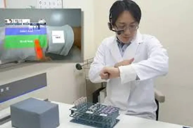 NEC Develops ARmKeypad Air, a virtual keyboard for a user’s arm