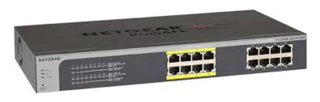 NETGEAR Unveils JGS516PE - ProSAFE Plus 16 Ports Switch With PoE