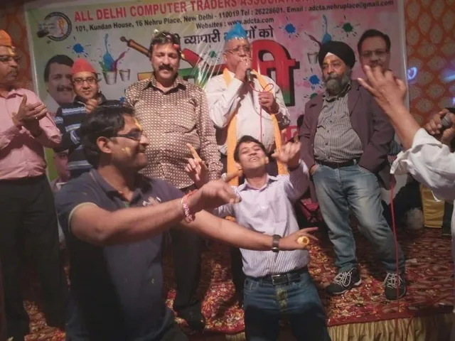 ADCTA celebrates Holi with partners