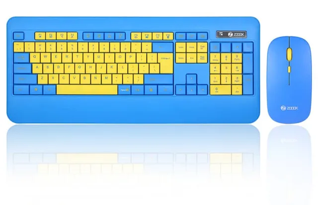 ZOOOK Qwerty Pad Wireless Keyboard and Mouse Combo