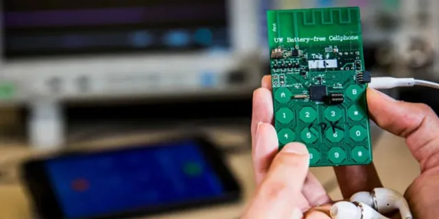 Scientists introduce 'battery-less' cellphone