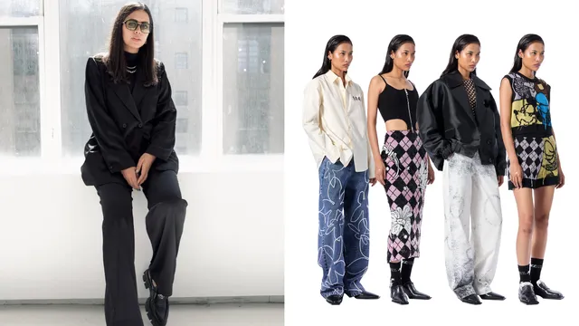 Indian Designer Kanika Goyal Is Giving Mickey Mouse Lungi Checks And Paisleys