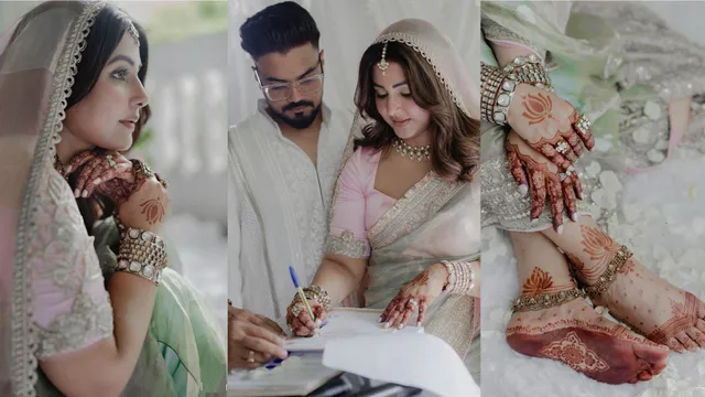 Exclusive: Hina Khan & Rocky Jaiswal's Wedding Was At Home With A Beautiful Forest Theme