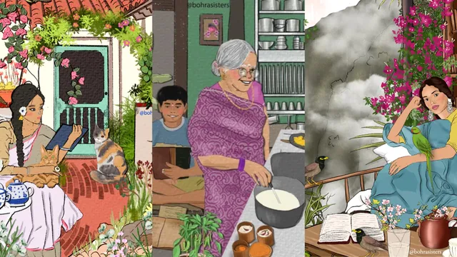 Meet Instagram’s Bohra Sisters Who Are Taking Folks Into Their Lovely Past With Animated Art