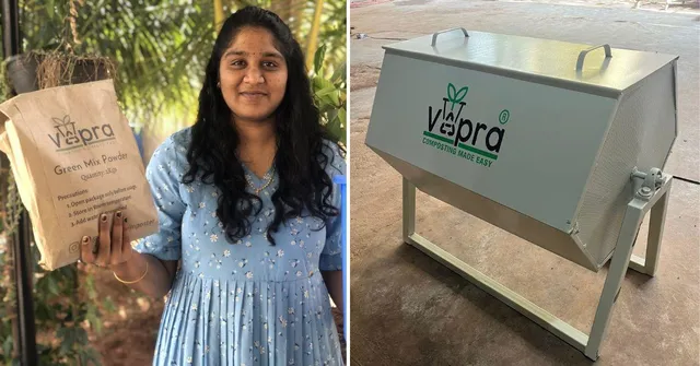Hyderabad Woman’s Innovative Composter Turns Kitchen Waste Into Manure in Just 7 days