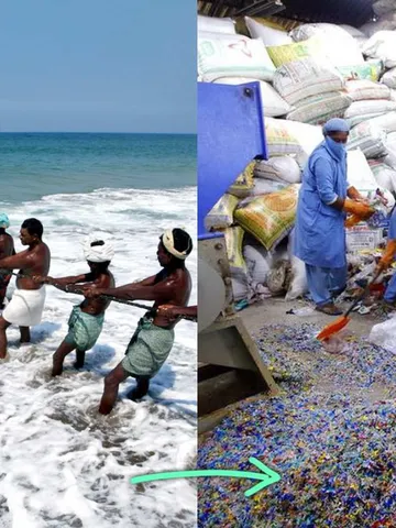How Kerala’s Fishermen Are Pulling Plastic Out of the Sea & Building Roads With It