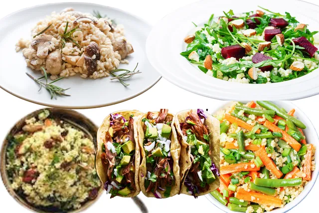 Millet main course meals