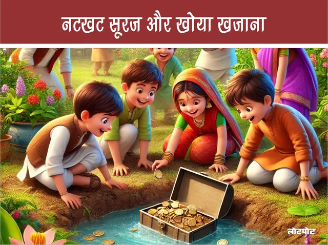 Natkhat suraj aur khoya kahzana