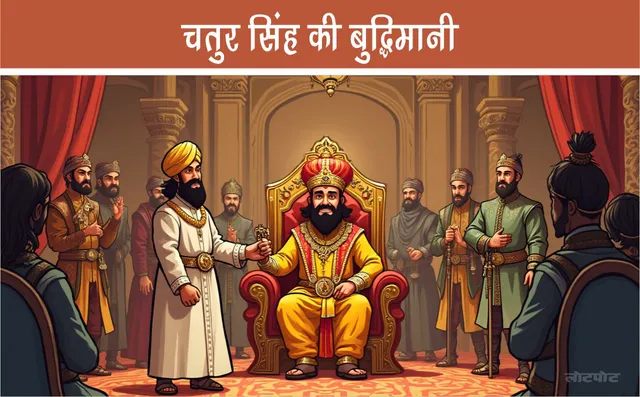 Treasure saved due to Chatur Singh's wisdom, thieves' plan failed