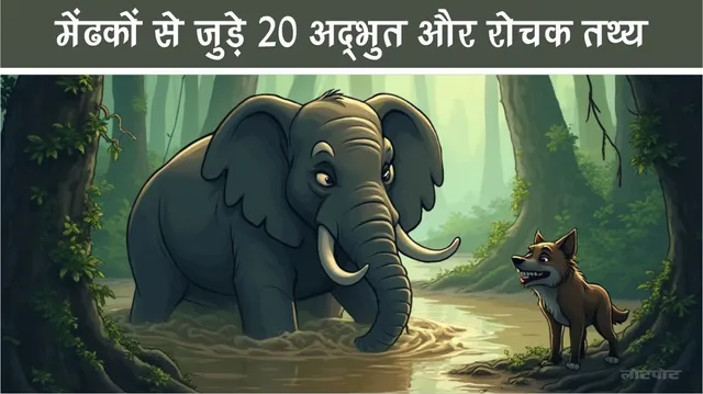 Jungle Story The Clever Wolf and the kind elephant