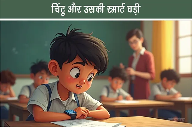 Fun Story Chintu and his smart watch