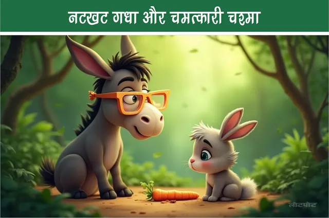 The Naughty Donkey and the Miraculous Glasses A Unique Jungle Story
