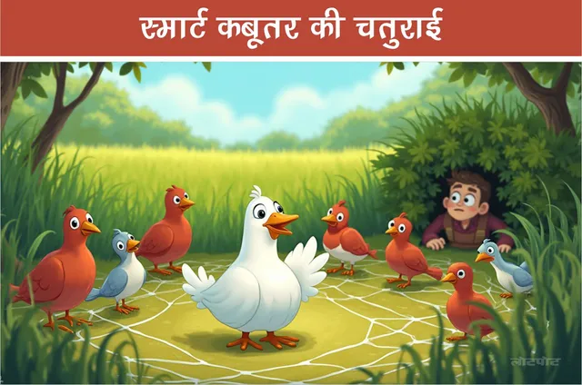 Jungle Story The cleverness of the smart pigeon