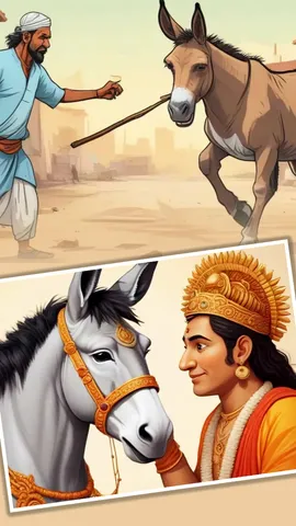 Moral Story Donkeys Journey to Heaven