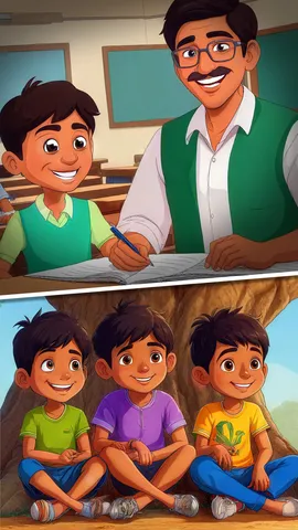 Kids Hindi Moral Story Magic of Mathematics