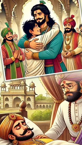 The king illness and the sacrifice of a young man