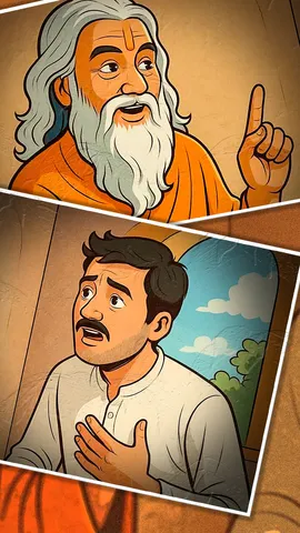 Motivational Story Doubt of Maharishi Raman and young man (1)