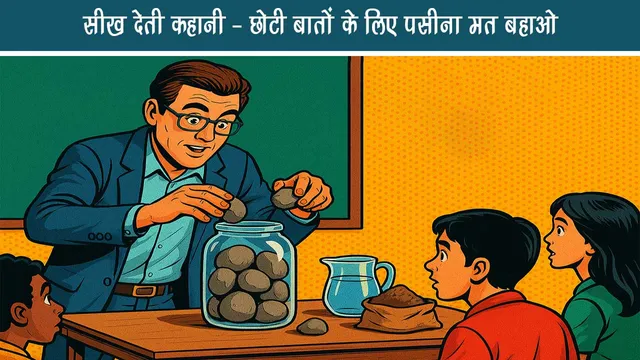 Learning story - dont sweat for small things