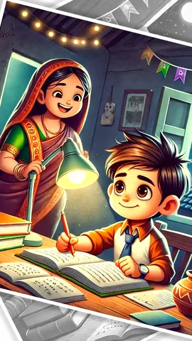 Children story Ravi and his hard work