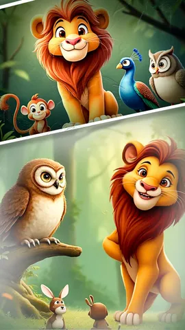 Interesting story of the jungle - The lion's tail disappeared