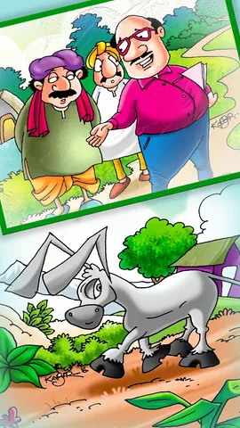 Moral Story Donkeys Path