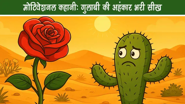 Motivational Story- Gulabi ki ego and learning