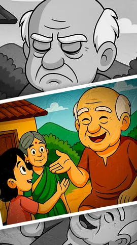 प्रेरक कहानी बूढ़े गंगाराम की खुशी की खोज (1)