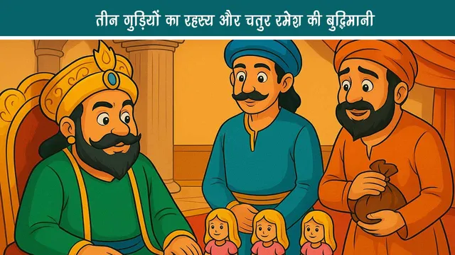The secret of three dolls and the intelligence of clever Ramesh