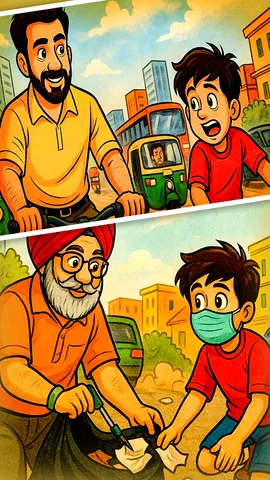 pita-aur-putra-shahar-ki-nayi-rah (1)
