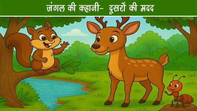 jungle-kahani-dusron-ki-madad
